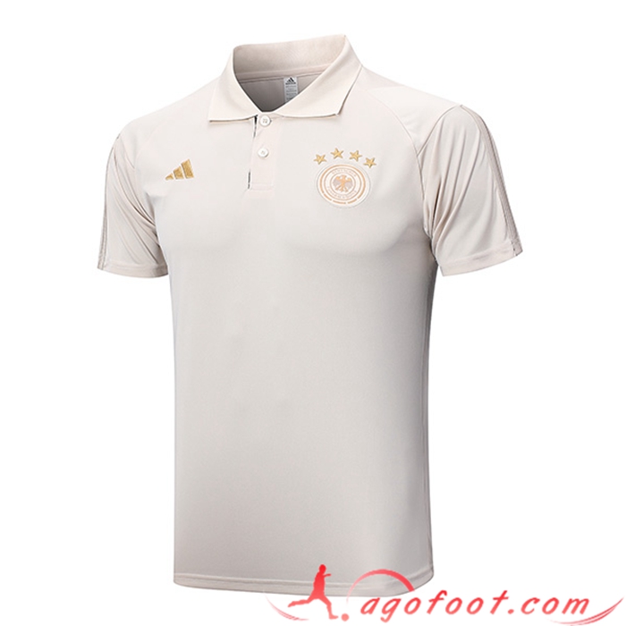 Polo Foot Allemagne Jaune 2023/2023
