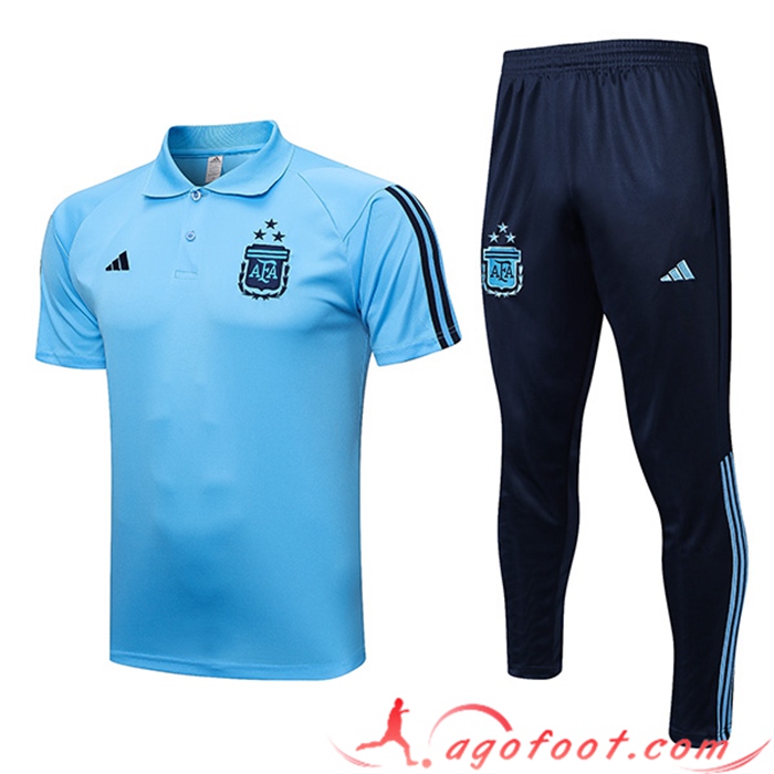 Ensemble Polo Argentin Bleu Clair 2023/2023