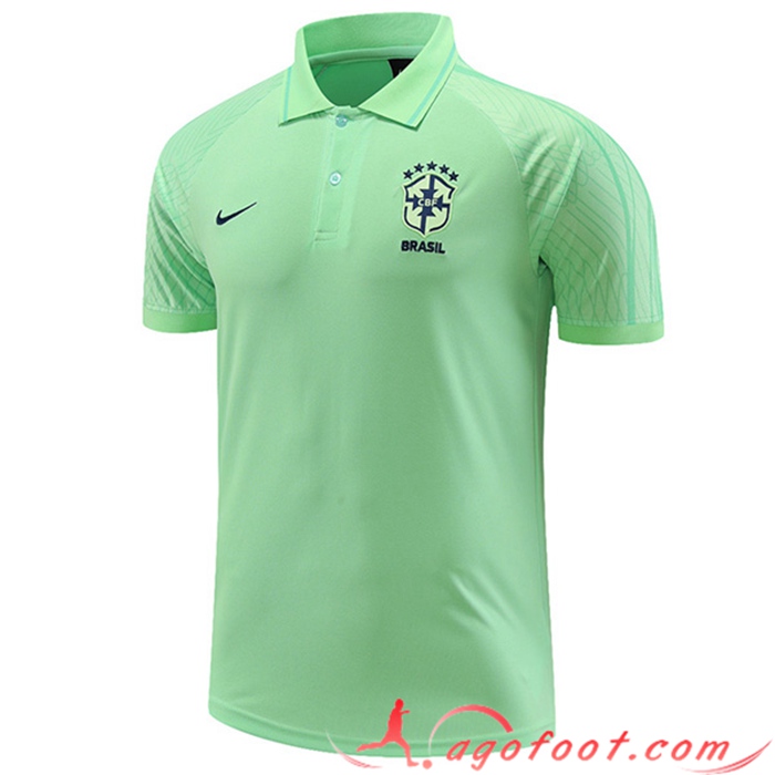 Polo Foot Bresil Vert 2023/2023
