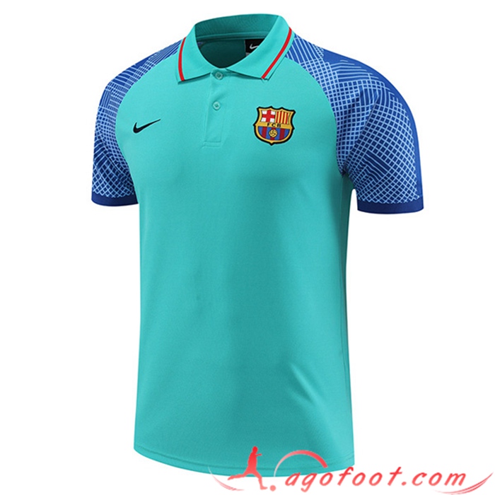 Polo Foot FC Barcelone Vert 2023/2023