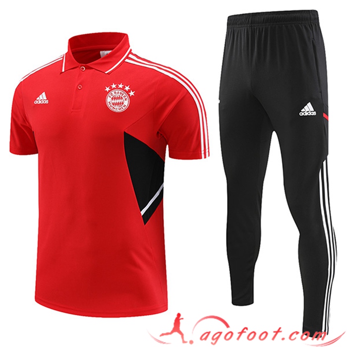 Ensemble Polo Bayern Munich Rouge 2023/2023