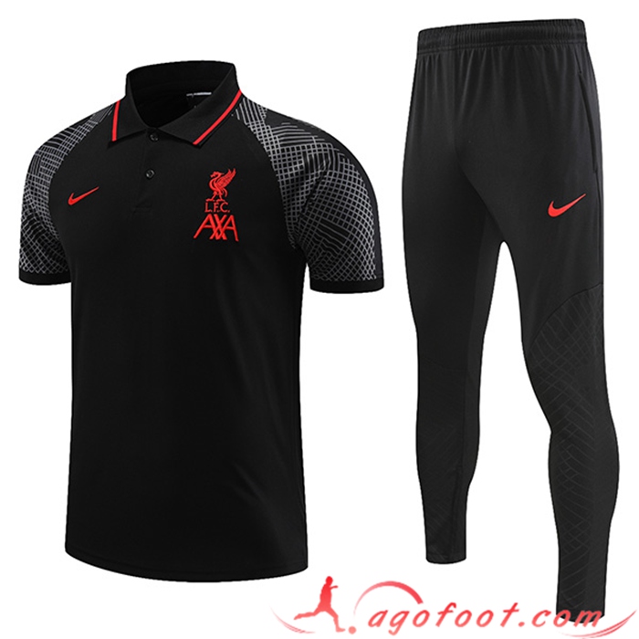 Ensemble Polo FC Liverpool Noir 2023/2023