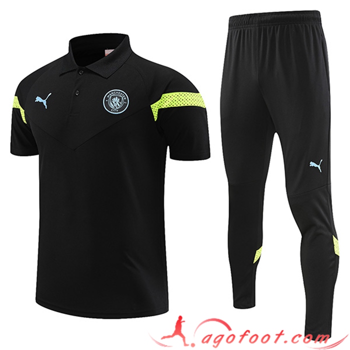 Ensemble Polo Manchester City Noir 2023/2023