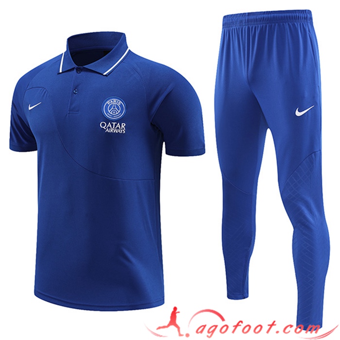 Ensemble Polo PSG Bleu 2023/2023