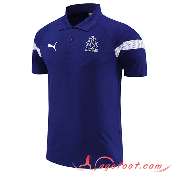 Polo Foot Marseille Bleu 2023/2023