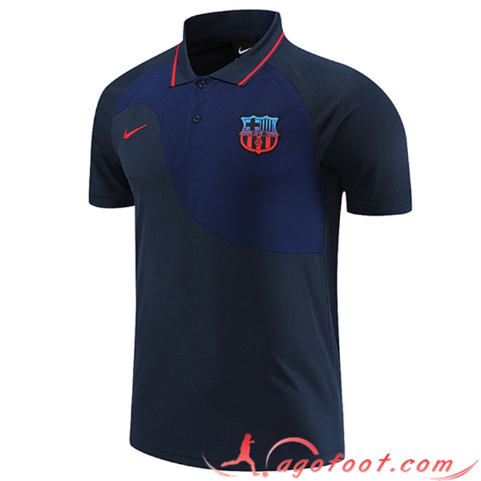 Polo Foot FC Barcelone Bleu Marine 2023/2023