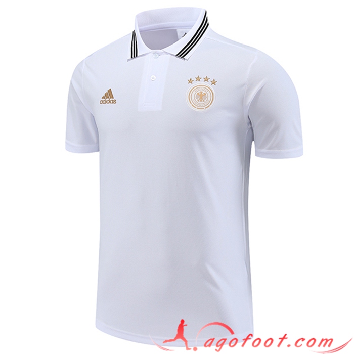 Polo Foot Allemagne Blanc 2023/2023