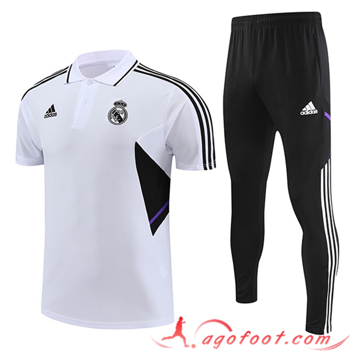 Ensemble Polo Real Madrid Blanc 2023/2023
