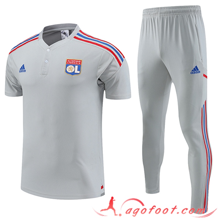 Ensemble Polo Lyon Gris 2023/2023
