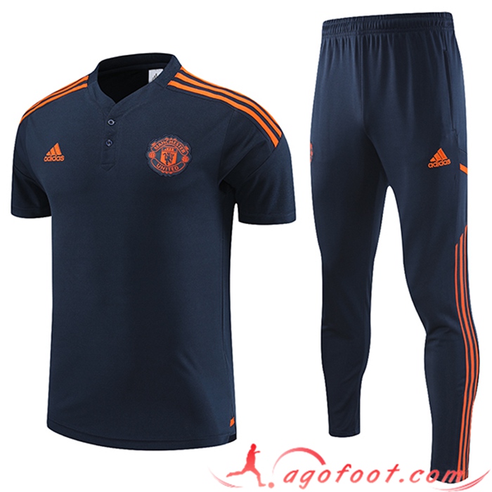 Ensemble Polo Manchester United Bleu Foncé 2023/2023