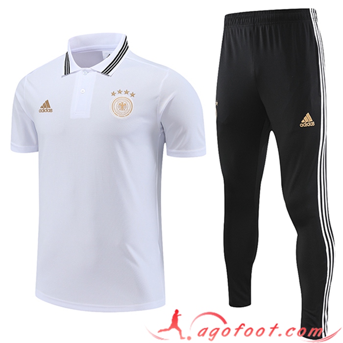Ensemble Polo Allemagne Blanc 2023/2023