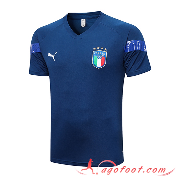Training T-Shirts Italie Bleu Marine 2023/2023