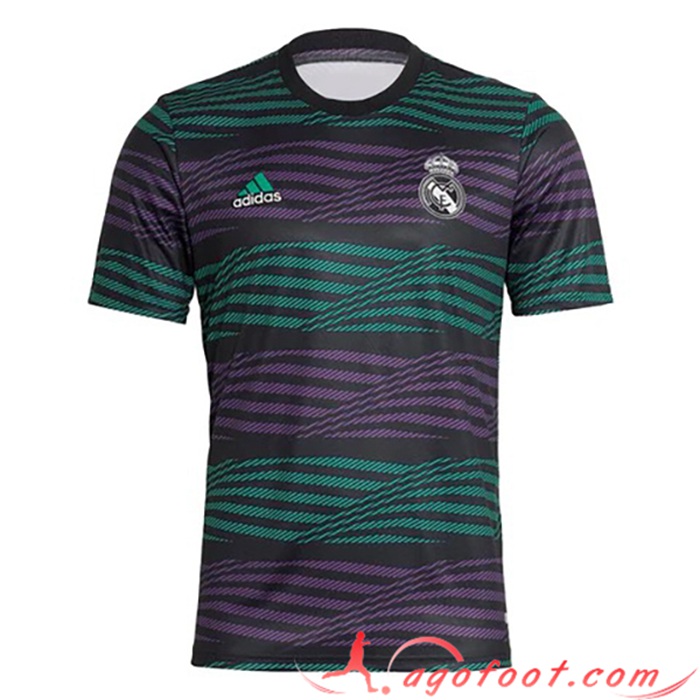 Training T-Shirts Real Madrid Vert/Pourpre 2023/2023