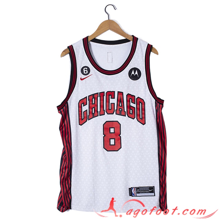 Maillot Chicago Bulls (LAVINE #8) 2023/23 Blanc