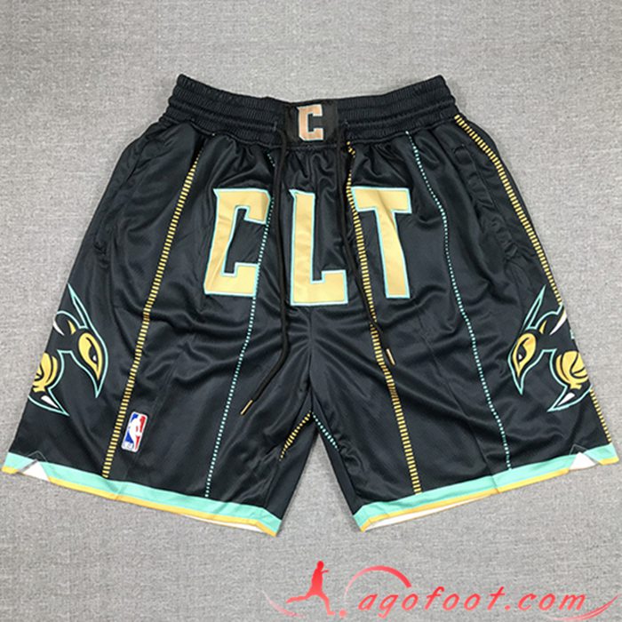 Shorts NBA Charlotte Hornets Noir