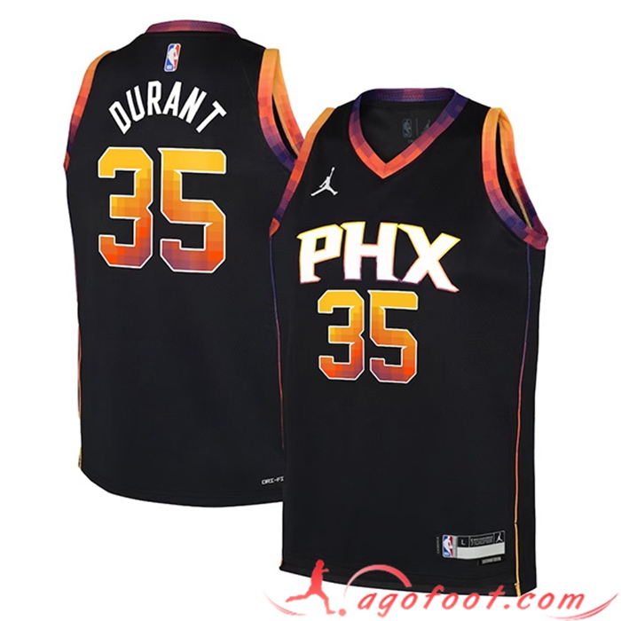 Maillot Phoenix Suns (DURANT #35) 2023/23 Noir Statement Edition