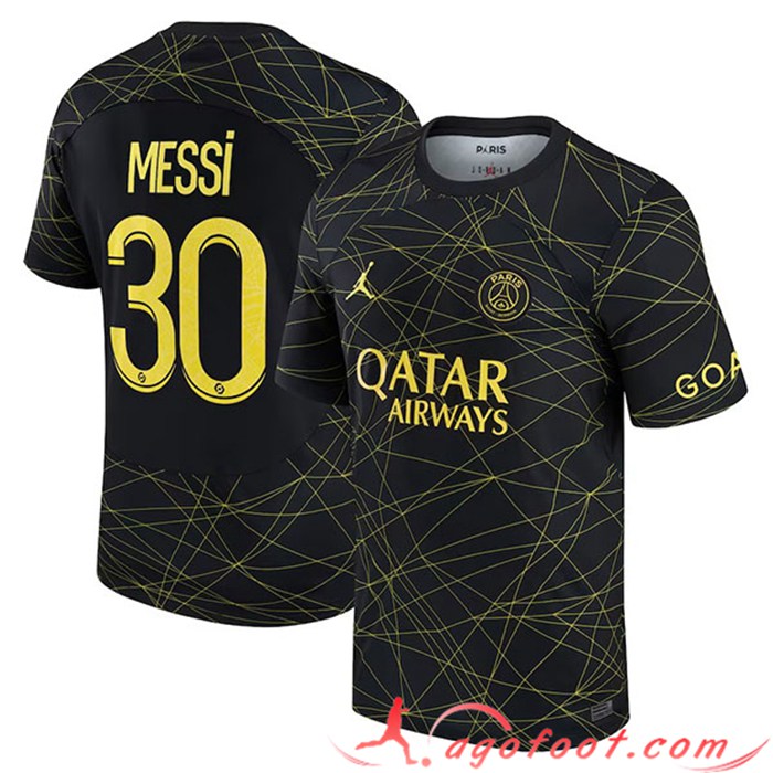Maillot de Foot PSG (MESSI #30) 2023/2023 Fourth