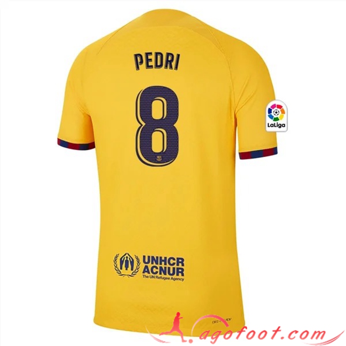Maillot de Foot Barcelone (PEDRI #8) 2023/2023 Fourth
