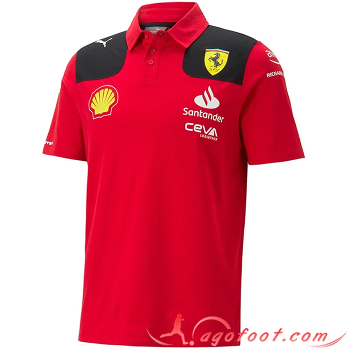 Polo F1 Scuderia Ferrari Team Jaune 2023