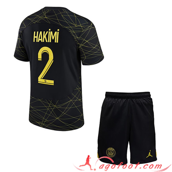Maillot de Foot PSG (HAKIMI #2) Enfants Fourth 2023/2023