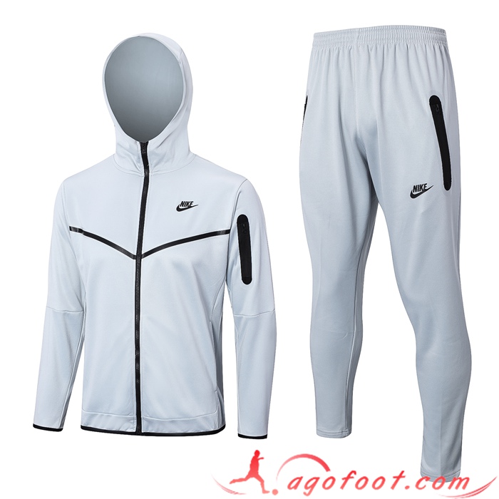 Ensemble Veste A Capuche Coupe-Vent Nike Gris 2023/2023