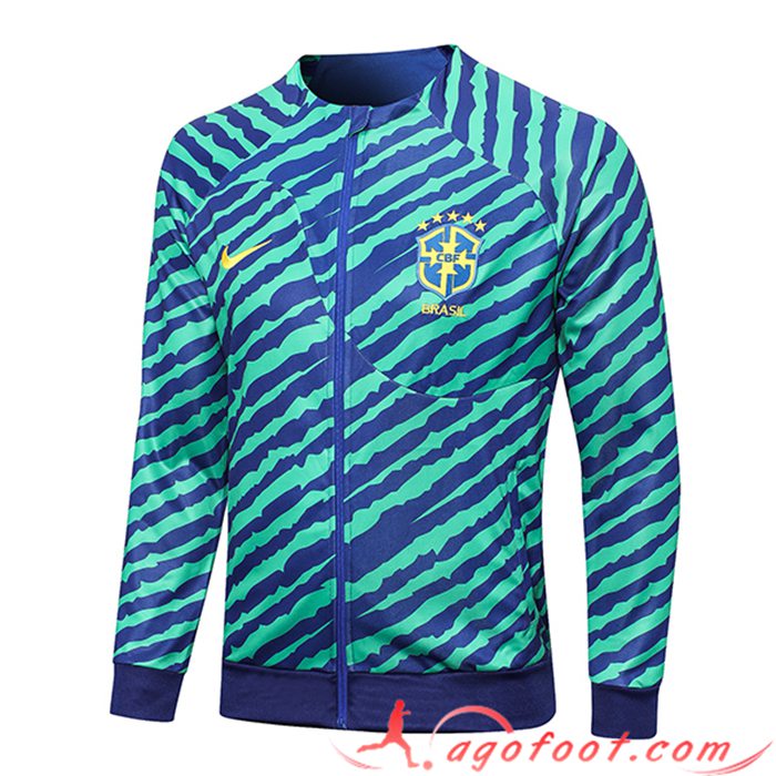 Veste Foot Bresil Vert 2023/2023