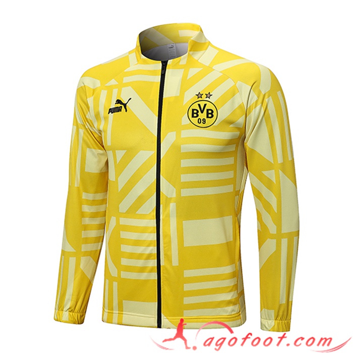 Veste Foot Dortmund Jaune 2023/2023
