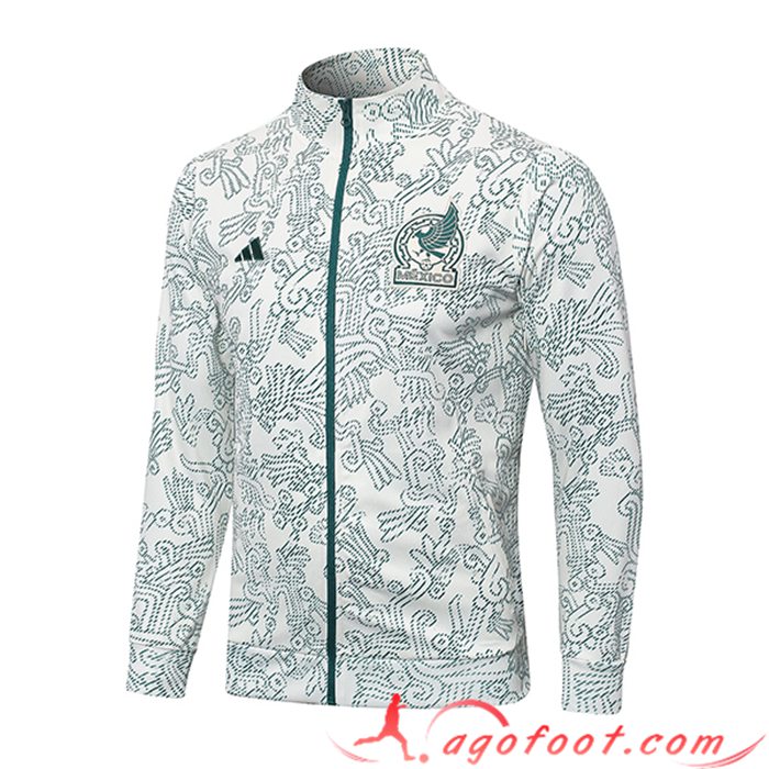 Veste Foot Mexique Blanc 2023/2023