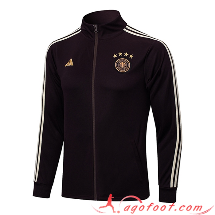 Veste Foot Allemagne Brune 2023/2023