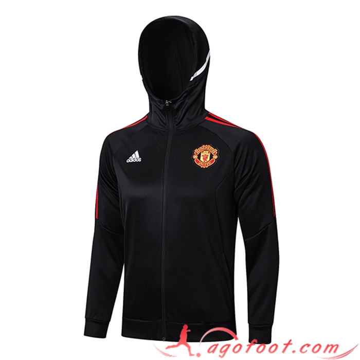 Veste A Capuche Manchester United Noir 2023/2023