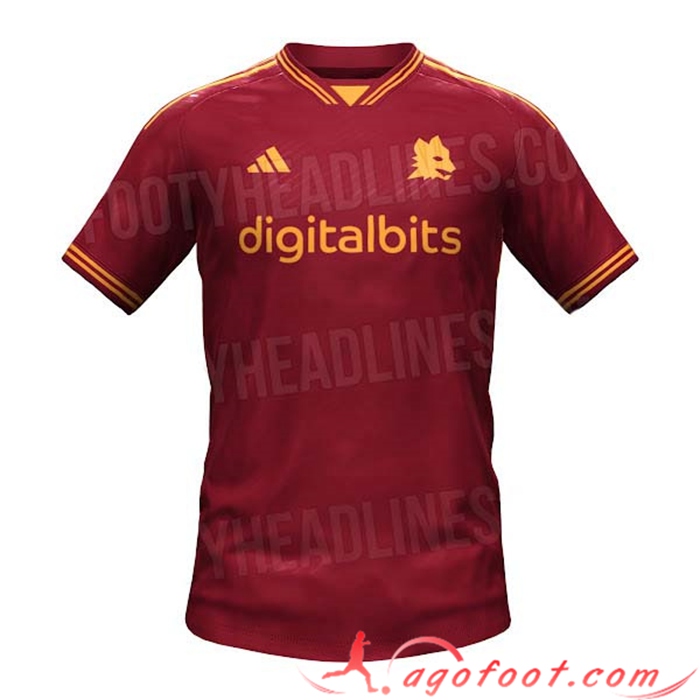 Maillot de Foot AS Roma Domicile Leaked Version 2023/2024