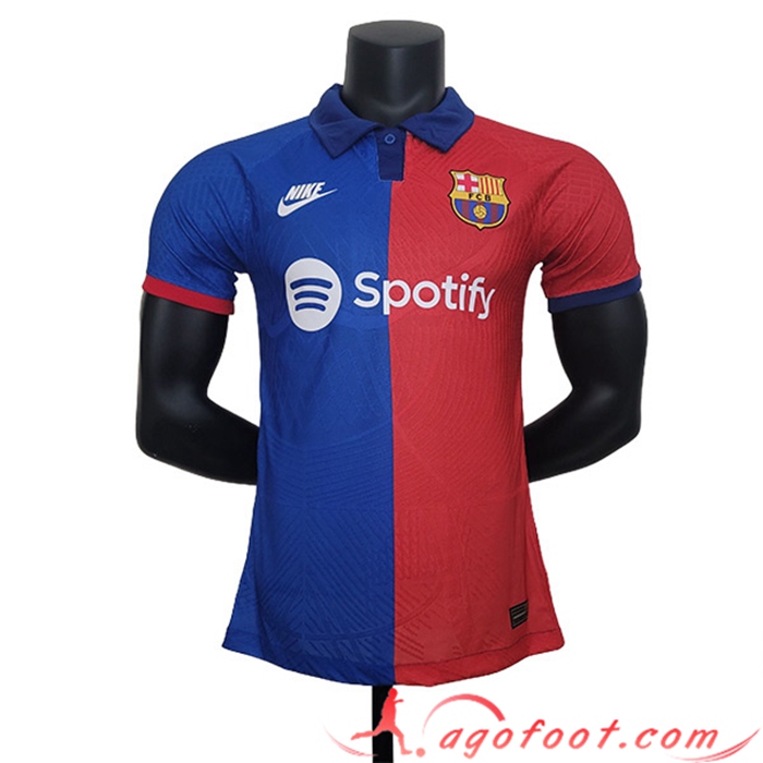 Maillot de Foot FC Barcelone Special Edition Bleu/Rouge 2023/2024