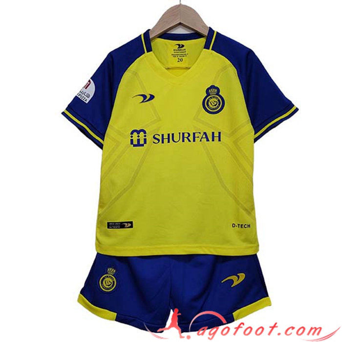 Maillot de Foot Al-Nassr Enfants Domicile 2023/2023
