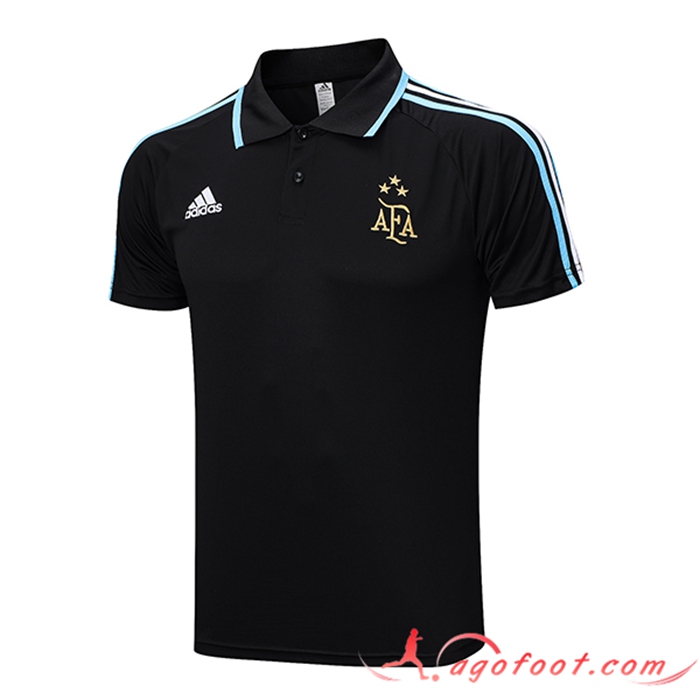 Polo Foot Argentin Noir 2022/2023