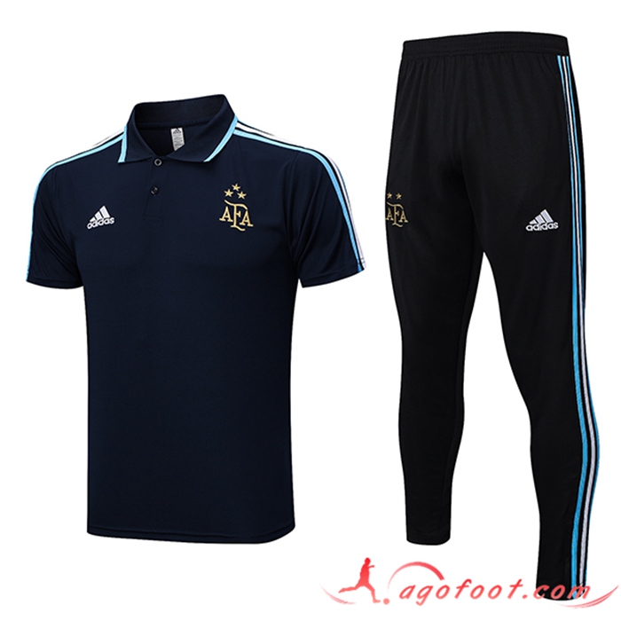 Ensemble Polo Foot Argentin Bleu Marine 2022/2023