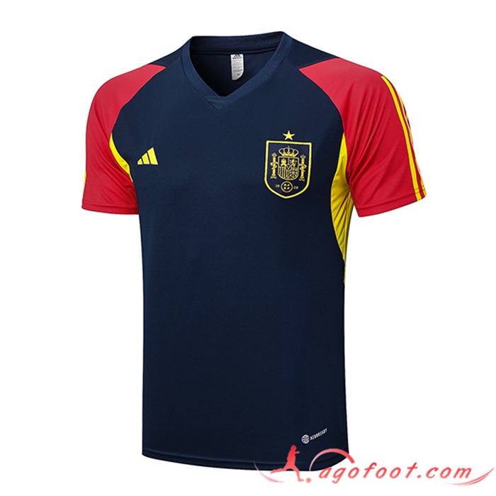 Training T-Shirts Espagne Bleu Marine 2023/2024
