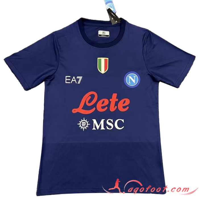 Training T-Shirts Naples Bleu Marine 2023/2024