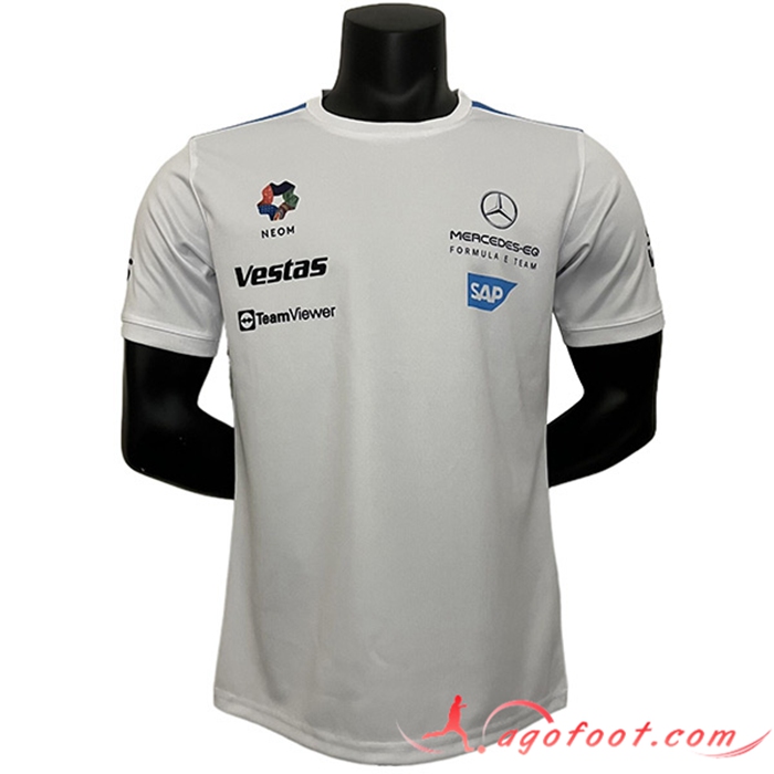 T-Shirt F1 Mercedes Benz Team Blanc 2023
