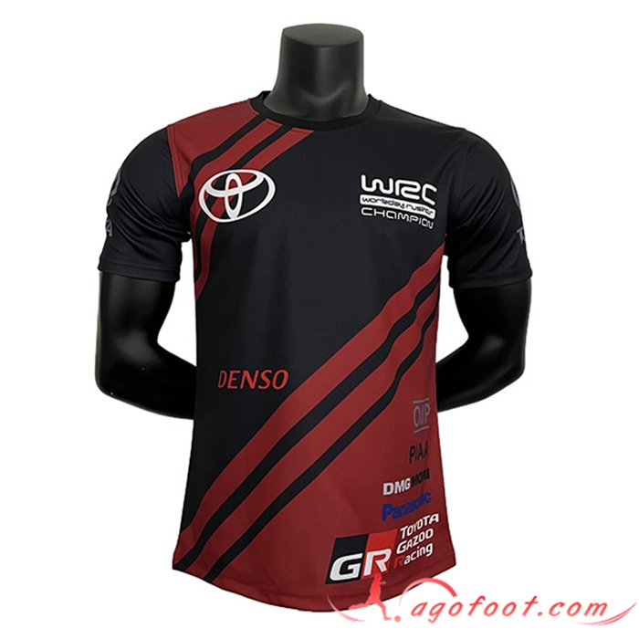T-Shirt F1 Toyota Team Rouge/Noir 2023