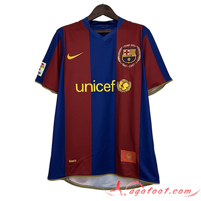 Maillot de Foot FC Barcelone Domicile 2007/2008