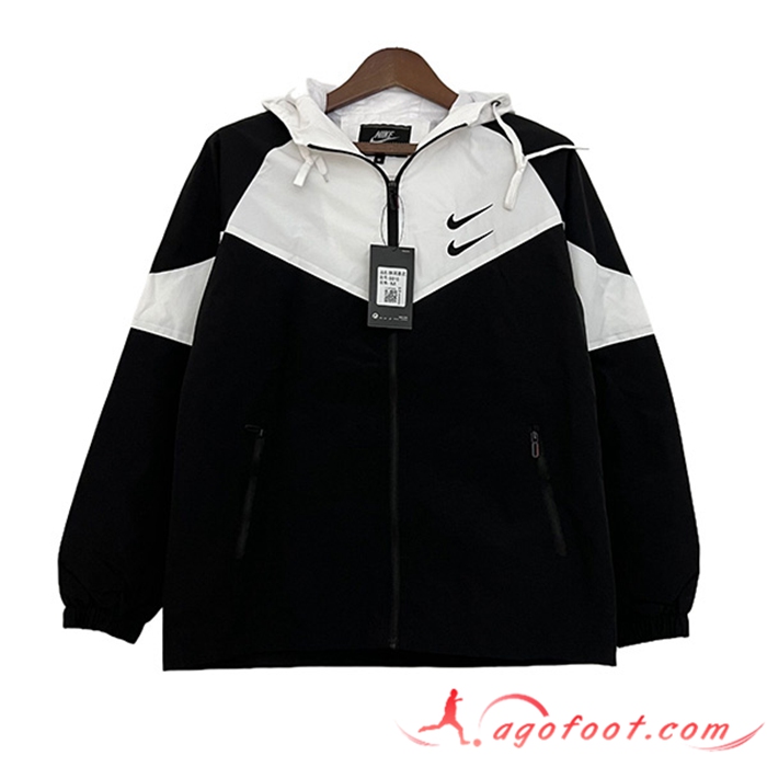 Coupe-Vent Nike Noir/Blanc 2023 -02