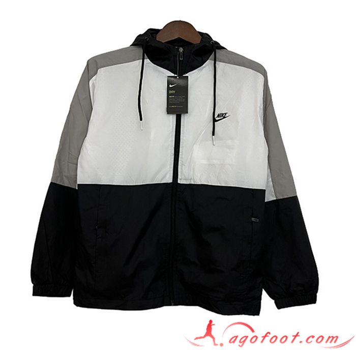 Coupe-Vent Nike Blanc/Noir 2023