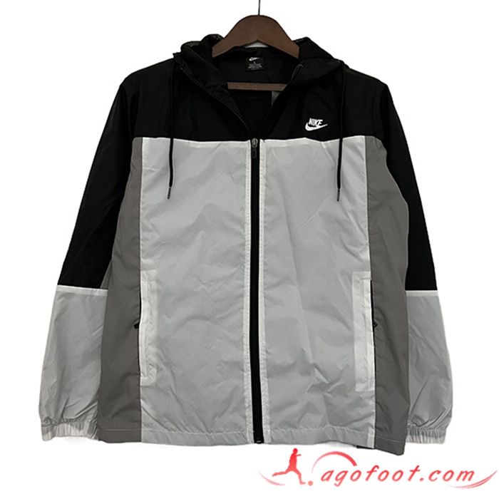 Coupe-Vent Nike Noir/Gris 2023