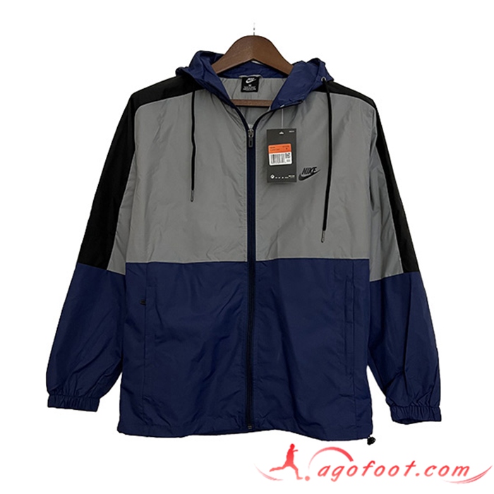 Coupe-Vent Nike Gris/Bleu 2023