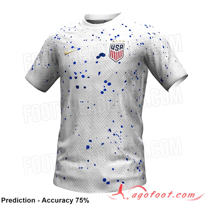 Maillot Equipe Foot Etats-Unis Domicile Leaked Version 2023/2024