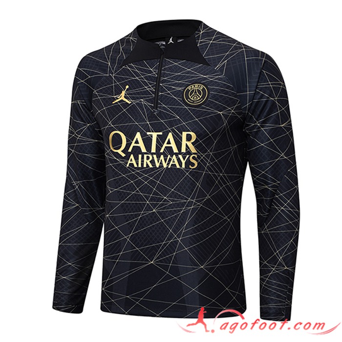 Sweatshirt Training PSG Noir 2023