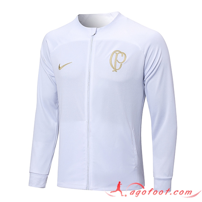 Veste Foot Corinthians Blanc 2023/2024