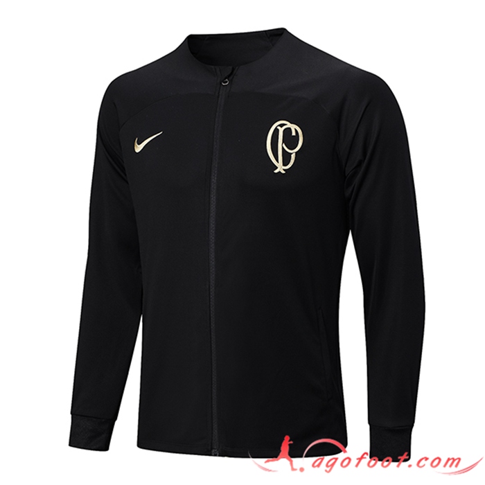 Veste Foot Corinthians Noir 2023/2024