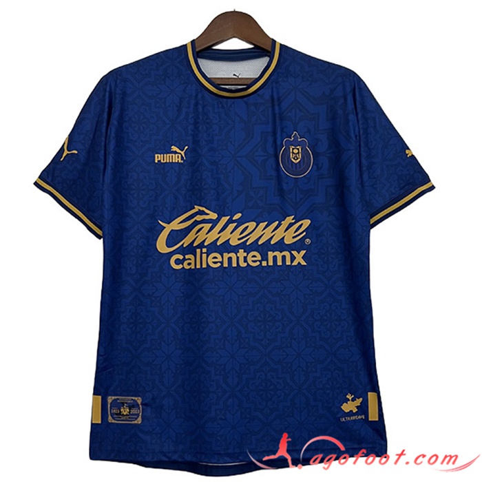 Maillot de Foot CD Guadalajara 200th Anniversary Edition Bleu
