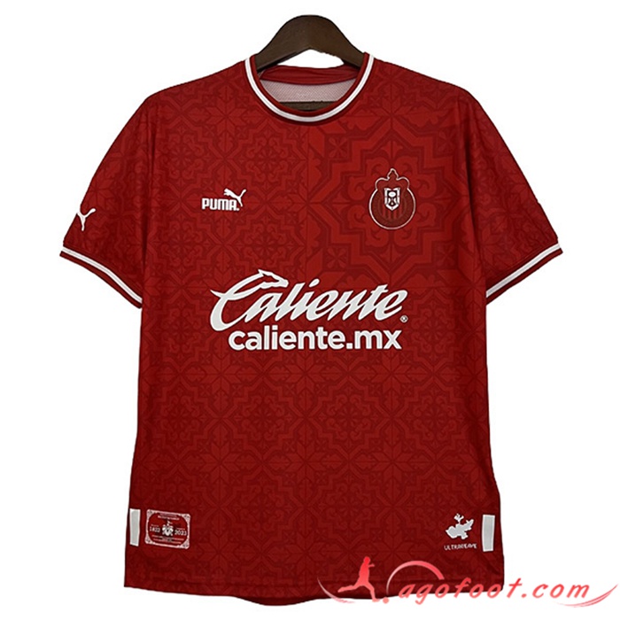 Maillot de Foot CD Guadalajara 200th Anniversary Edition Rouge
